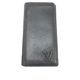 Louis Vuitton-Louis Vuitton Brazza Wallet-Black