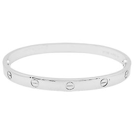 Pulsera Cartier 'Love' en oro blanco. Otro
