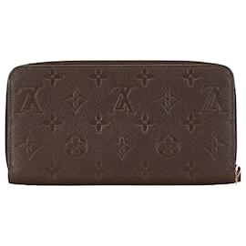 Louis Vuitton-Louis Vuitton Zippy wallet-Brown