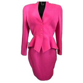 Vintage Thierry Mugler suit Pink
