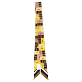 Fendi-Fendi Printed Bandeau in Multicolor Silk -Multiple colors