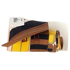 Fendi-Fendi Printed Bandeau in Multicolor Silk -Multiple colors