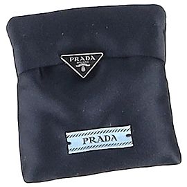Pendiente derecho Symbole Clip de Prada en metal plateado Plata Metálico