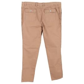 Brunello Cucinelli-Brunello Cucinelli Slim Fit Jeans in Brown Cotton-Brown