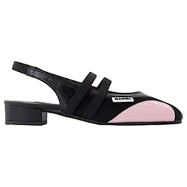Autre Marque-Peachy Pumps - Carel - Leather - Black-Black