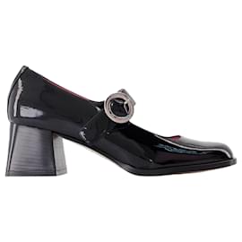 Autre Marque-Carmen Pumps - Carel - Leather - Black-Black