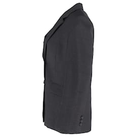 Prada-Prada Oversized Blazer in Grey Wool-Grey