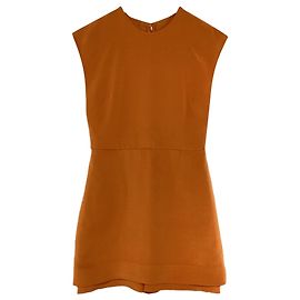 Monos de algodón naranja Valentino Garavani con cuello redondo Naranja