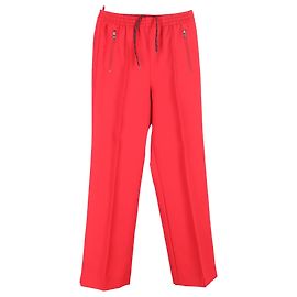 Prada Gabardine Jogginghose aus rotem Polyester Rot