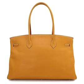 Hermès-Hermes Birkin 45 Handbag in Natural Sable-Other