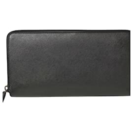 Prada-Prada Zippy Organizer-Black
