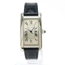 Cartier-Cartier Tank American MM Automatic Wristwatch-Other