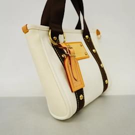 Louis Vuitton-Louis Vuitton Tote Bag Antigua Cabas PM M40039-Cream