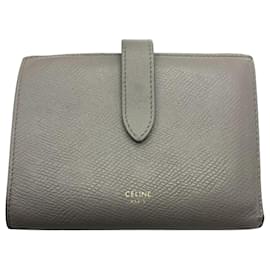 Céline-Céline Medium strap wallet-Brown