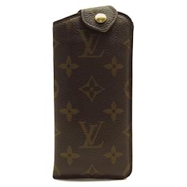 Louis Vuitton-LOUIS VUITTON PM MONOGRAM CANVAS GLASSES CASE M66545-Brown