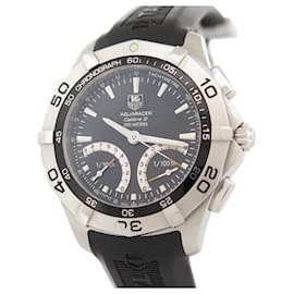 Tag Heuer-TAG HEUER AQUARACER CALIBRE S CAF7010 43 MM QUARTZ CHRONO WATCH-Silvery