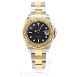 Rolex-Rolex Yachtmaster Rolesium Blue Dial Automatic Wristwatch-Other