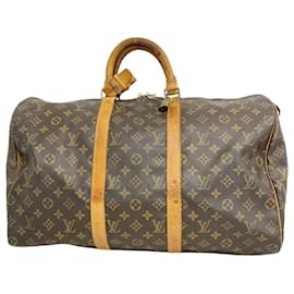 Louis Vuitton-Louis Vuitton Keepall 50-Brown