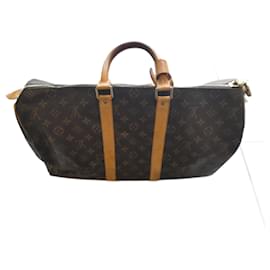 Louis Vuitton-Louis Vuitton Keepall 45 Monogram travel bag-Brown