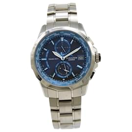 Autre Marque-Casio Oceanus Manta Titanium Date Radio Solar Watch-Other