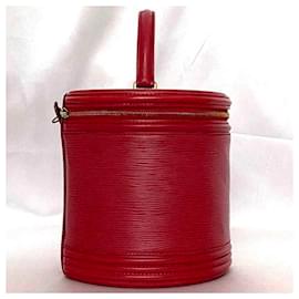 Louis Vuitton-Louis Vuitton Vanity Cannes Handbag-Red