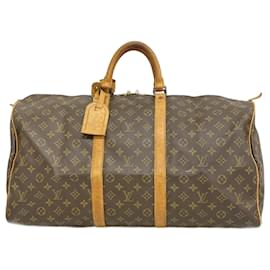Louis Vuitton-Louis Vuitton Keepall 55-Brown