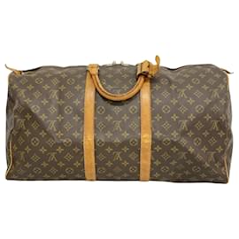 Louis Vuitton-Louis Vuitton Keepall 55-Brown