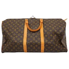 Louis Vuitton-Louis Vuitton Keepall 55-Brown