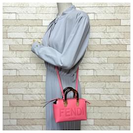 Fendi-Sac à épaule Fendi By The Way-Rose