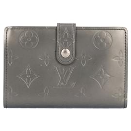 Louis Vuitton-Louis Vuitton Portemonnay Viennois Monogram Matte Bi-fold Wallet-Black
