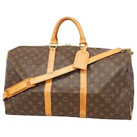 Louis Vuitton-Louis Vuitton Keepall Bandouliere 50-Brown
