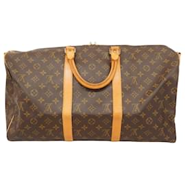 Louis Vuitton-Louis Vuitton Keepall Bandouliere 50-Brown