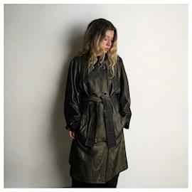 Yves Saint Laurent-Coats, Outerwear-Golden