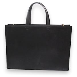 Givenchy-Givenchy G-Tote Cotton x Linen Blend Canvas Tote Bag-Black,White