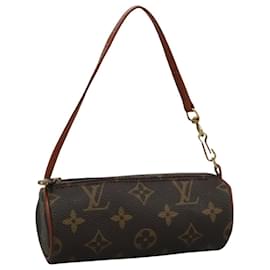 Louis Vuitton-LOUIS VUITTON Monogram Papillon Pouch LV Auth 111015-Monogram