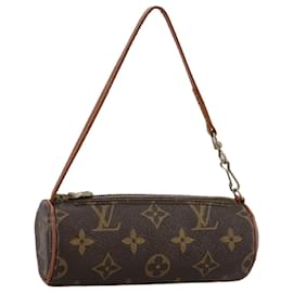 Louis Vuitton-LOUIS VUITTON Monogram Papillon Pouch LV Auth 109656-Monogram