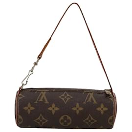 Louis Vuitton-LOUIS VUITTON Monogram Papillon Pouch LV Auth 109656-Monogram