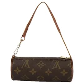 Louis Vuitton-LOUIS VUITTON Monogram Papillon Pouch LV Auth 107326-Monogram