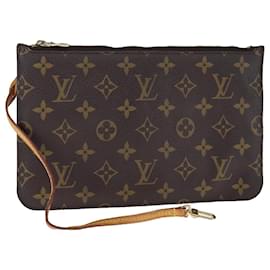 Louis Vuitton-LOUIS VUITTON Monogram Neverfull MM Pouch Accessory Pouch LV Auth 109951-Monogram