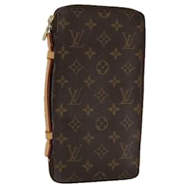 Louis Vuitton-LOUIS VUITTON Monogram Organizer De Voyage Travel Case M60120 LV Auth 107743-Monogram