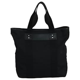 Gucci-GUCCI Tote Bag Canvas Black 268175 Auth bs21570-Black