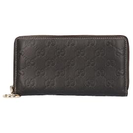 Gucci-Carteira Longa Guccissima Gucci-Marrom