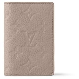 Louis Vuitton-Wallets Small accessories-Beige