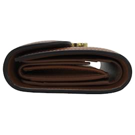 Céline-Celine 2022 Small Triomphe Wallet-Brown