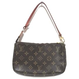 Louis Vuitton-Louis Vuitton Monogram Pochette Accessory Pouch-Brown