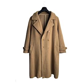 Yves Saint Laurent-Men Coats Outerwear-Beige