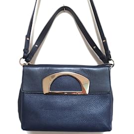 Christian Louboutin-Sac messager Passage Christian Louboutin-Bleu Marine