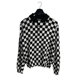 Céline Pullover Schwarz Weiß