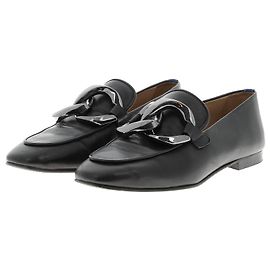 CHATELLES Flats T.EU 37 Leather Black