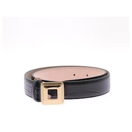 Autre Marque-NON SIGNE / UNSIGNED Belts T.cm 70 Leather-Black